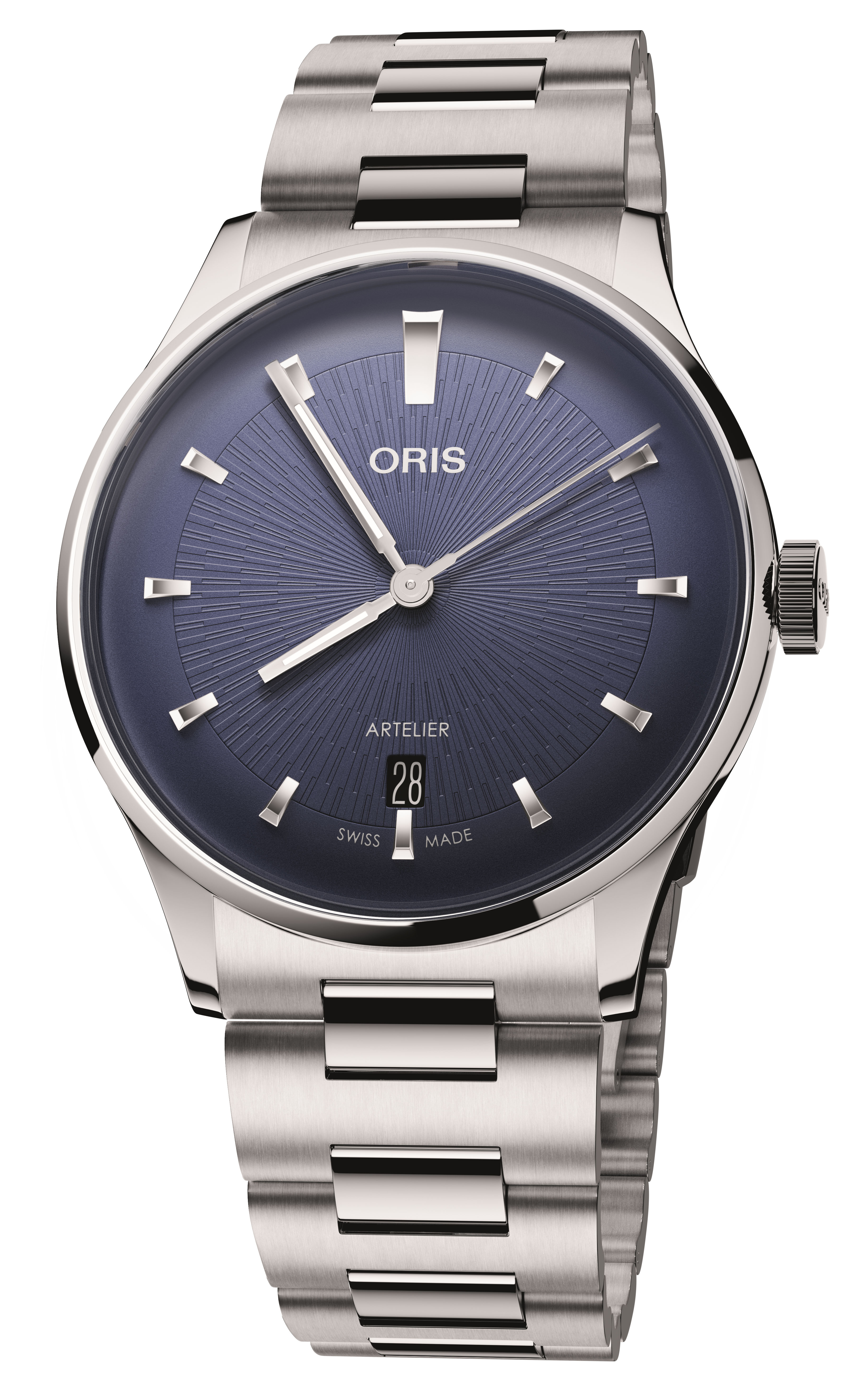 ORIS  Мужские швейцарские часы, автоматический механизм, сталь, 38 мм